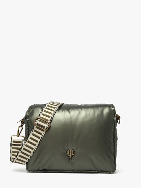 Sac Bandoulière Doudoune Le voyage en panier Vert doudoune AHP233