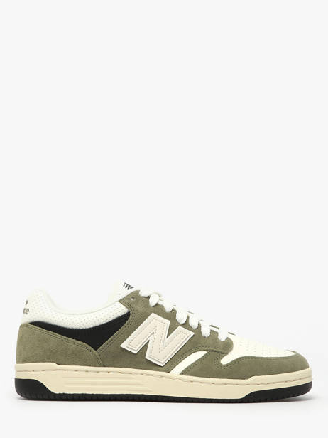 Sneakers In Leather New balance Green boy BB480PEO