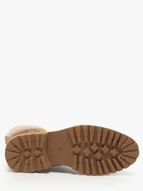 Bottines En Cuir Alpe Marron women 54967109 vue secondaire 4