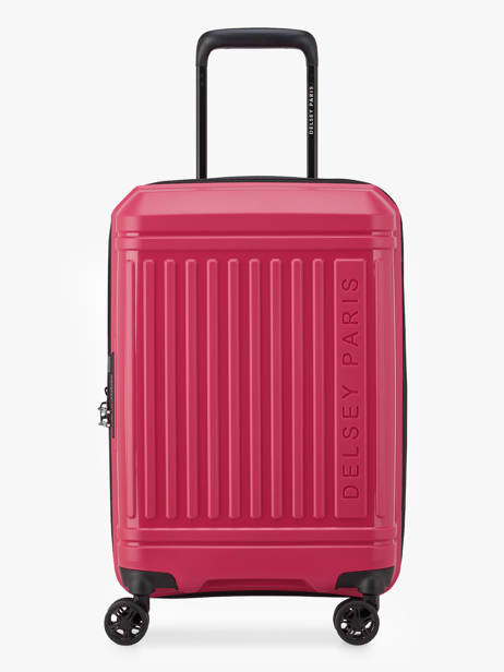Expandable Cabin Luggage Delsey Pink lutece 3802801