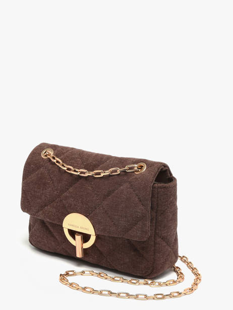Crossbody Bag Moon Linen Vanessa bruno Brown moon 70V40533 other view 2