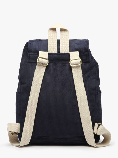 Crossbody Bag Hindbag Blue velours V other view 4