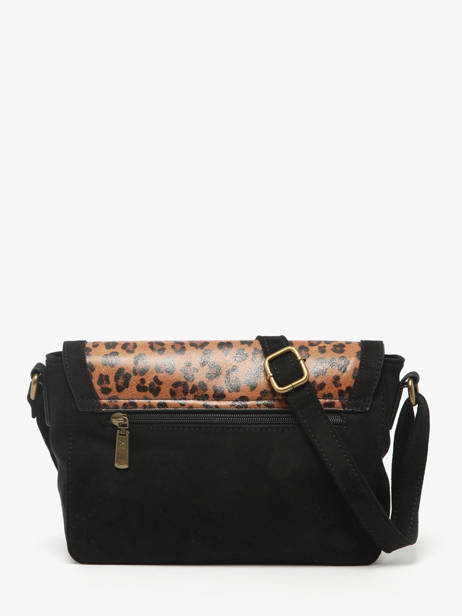 Shoulder Bag Velvet Miniprix Black velvet 27582 other view 3