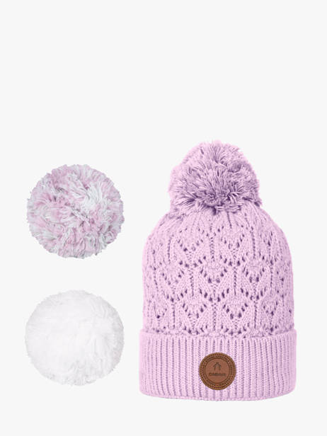 Beanie Cabaia Violet hats PEGUCLUB