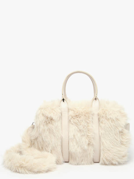 Satchel Fur Miniprix Beige fur A473