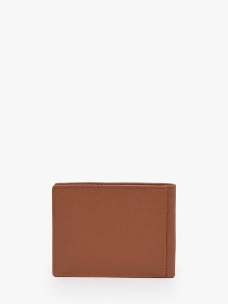 Portefeuille à Rabat Charles Cuir Le tanneur Marron charles TCHA3350 vue secondaire 3