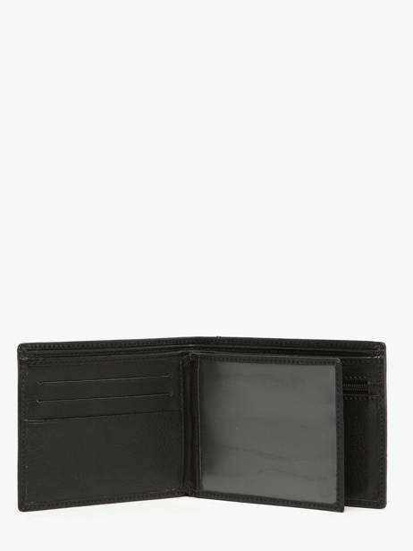 Wallet Leather Serge blanco Black baltimore BAL21044 other view 1