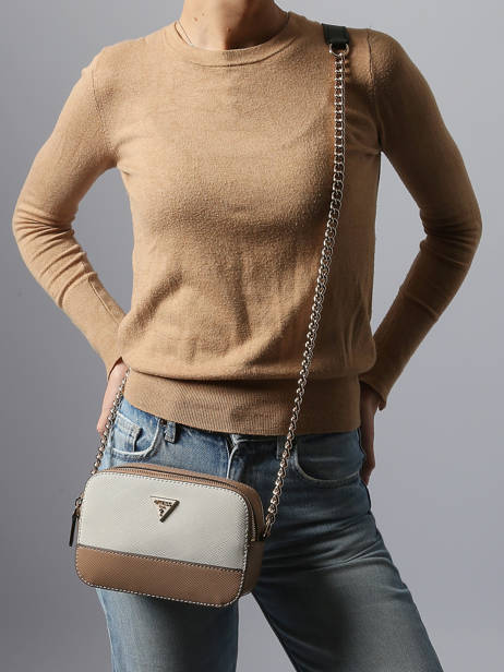 Sac Bandoulière Noelle Guess Marron noelle ZG967214 vue secondaire 1