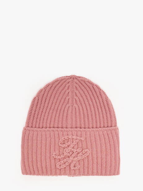 Beanie Tommy hilfiger Pink elevated AW17778