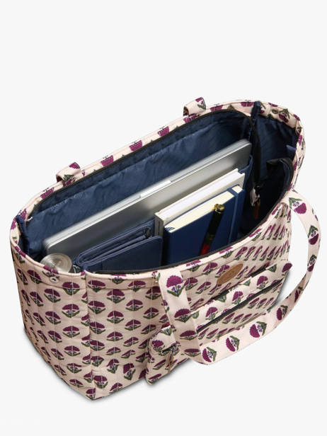 A4 Size Shoulder Bag Adventurer Recycled Polyester Cabaia Beige adventurer TOTEBAGL other view 2