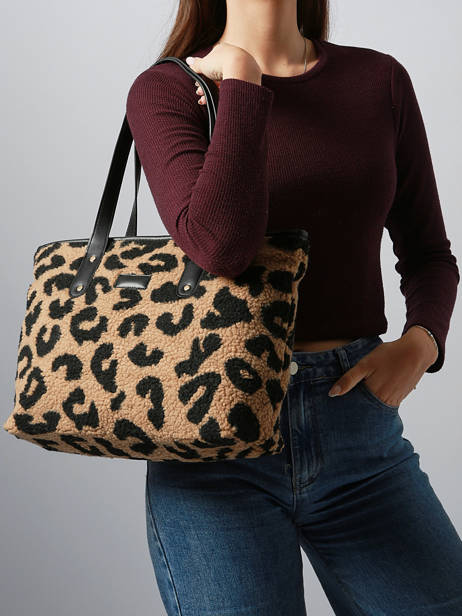 A4 Size Shoulder Bag Polaire Miniprix Brown polaire S031 other view 1