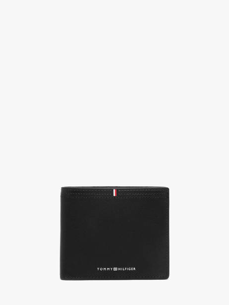 Portefeuille Corporate Cuir Tommy hilfiger Noir corporate AM13970