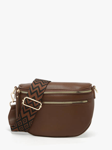 Sac Banane Sangle Miniprix Marron sangle 8