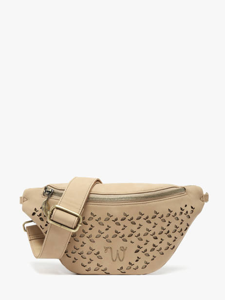 Sac Banane Woomen Beige zamia WZAM04