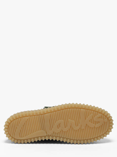 Chaussures Derbies Clarks Vert men 26186160 vue secondaire 5