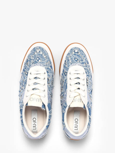 Sneakers Liu jo Bleu women 6093TXGB vue secondaire 3