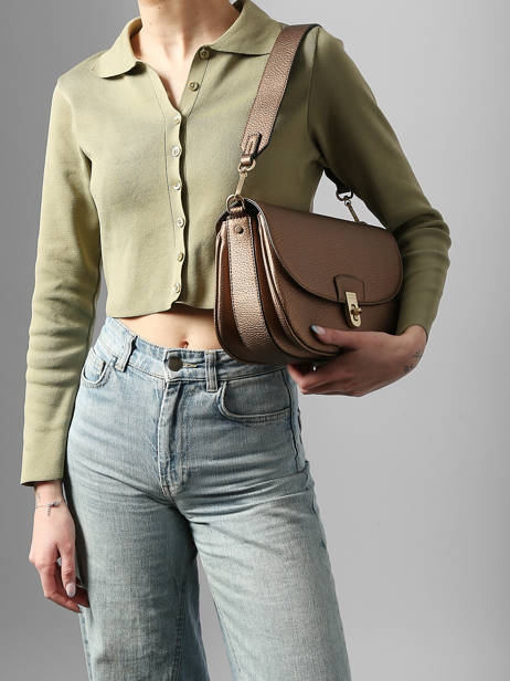 Sac Porté épaule Zora Hexagona Marron zora 8620230 vue secondaire 1