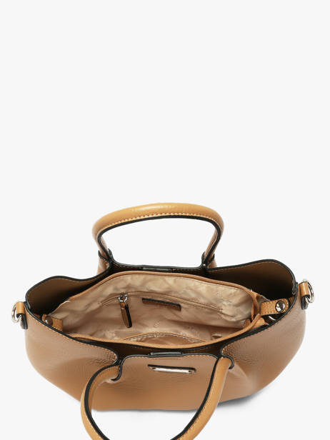 Sac Porté Main Clarence Ted lapidus Marron clarence AV51103 vue secondaire 3