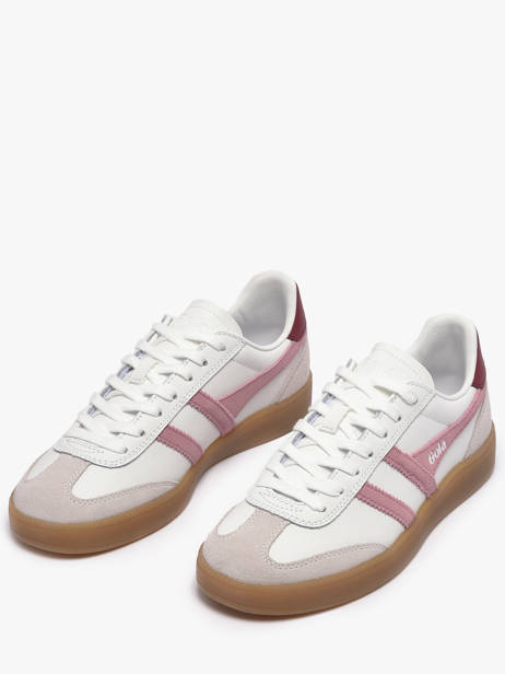 Sneakers En Cuir Gola Blanc women CLB744WI vue secondaire 1