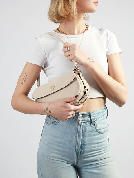 Sac Porté épaule Danya Guess Beige danya SG991819 vue secondaire 1