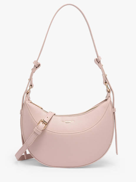 Sac Porté épaule Saffiano Miniprix Rose saffiano F8583