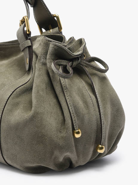 Sac 24h Folk Cuir Gerard darel Vert folk DDS01407 vue secondaire 5