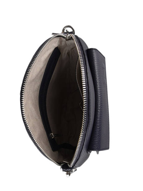 Sac Bandoulière Dorine Cuir Nathan baume Bleu nathan 32PO vue secondaire 3