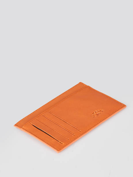 Card Holder Leather Katana Orange marina 753001 other view 1