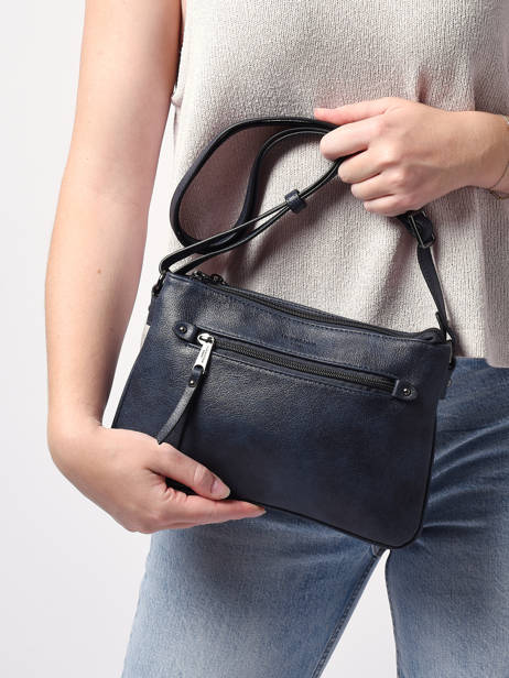 Shoulder Bag Gracieuse Hexagona Blue gracieuse 315312 other view 1