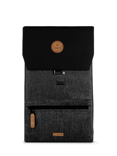 City Medium Backpack Cabaia Black city M other view 2