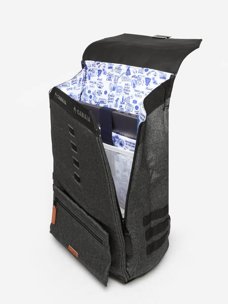 City Medium Backpack Cabaia Black city M other view 3